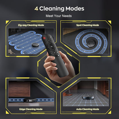 Kraftfull allt-i-1 robotdammsugare