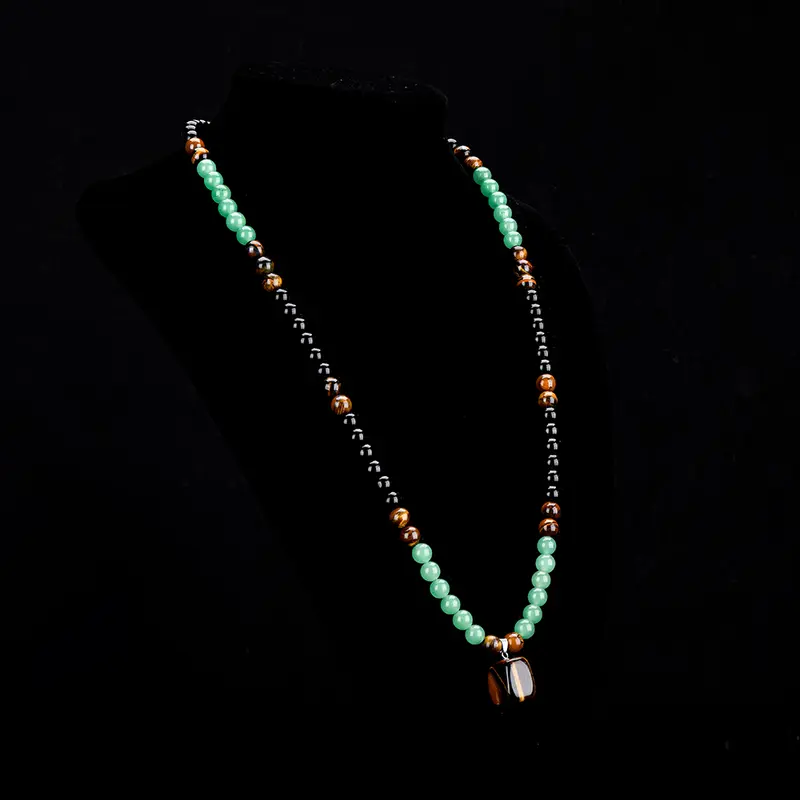 🔥Bohemian Natural Stone Beaded Necklace