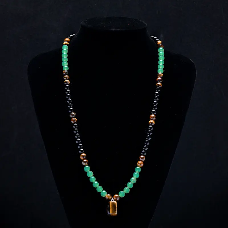 🔥Bohemian Natural Stone Beaded Necklace