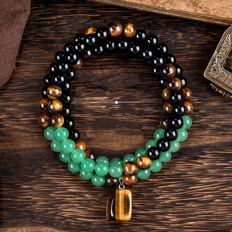 🔥Bohemian Natural Stone Beaded Necklace