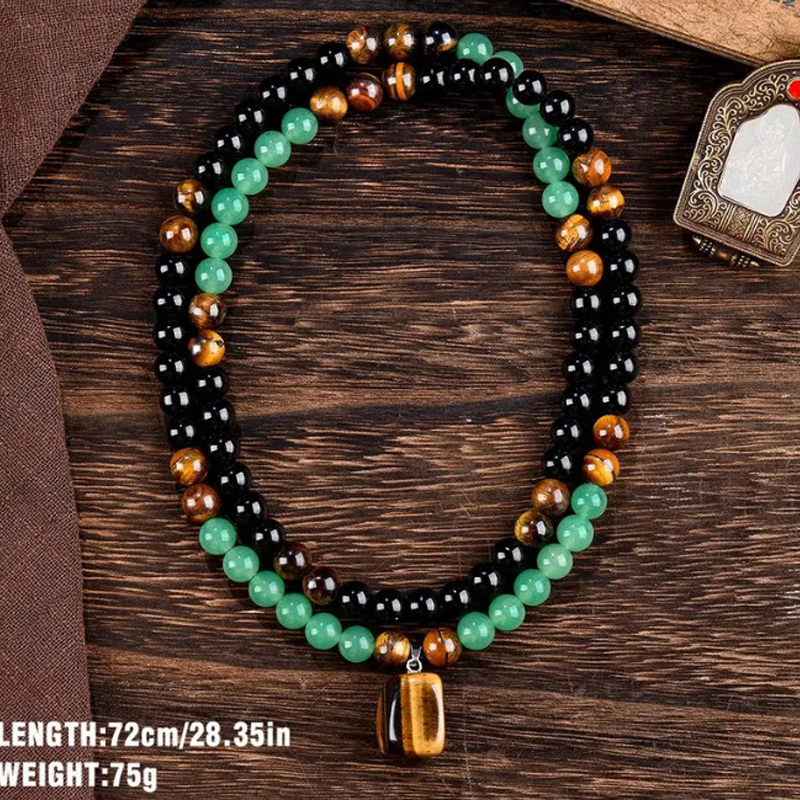 🔥Bohemian Natural Stone Beaded Necklace