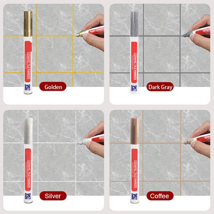 🖊️ KÖP 1, FÅ 1 GRATIS! 🎉 Keramisk Fogpenna – Mögelresistent, Vattentät & Långvarig Finish 🛡️📦