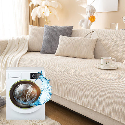 🔥⏰Spara minst 300 kr när du köper nu!🔥Pousbo®Sofföverdrag i fiskbens-chenilletyg