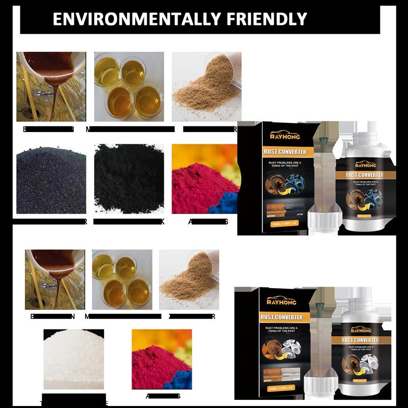 Multifunktionell metallrostborttagare och omvandlare för bilar