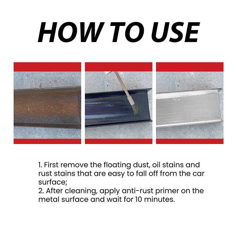 Multifunktionell metallrostborttagare och omvandlare för bilar