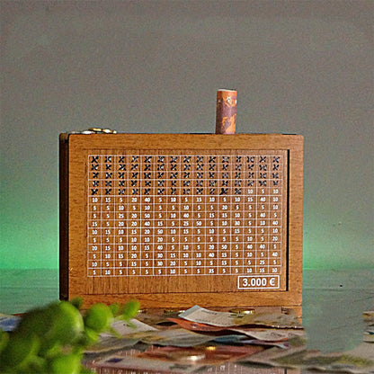 🎁 Het rea 49 % RABATT 🔥Program för att fylla plånboken – Cash Vault träsparbössa