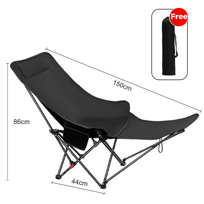 🪑 50% RABATT! 🌿 Portabel Justerbar Hopfällbar Stol för Utomhusbruk – Lätt, Stabil & Mångsidig – Perfekt för Trädgård, Camping, Strand eller Terrass – Enkel Transport och Montering 🏕️✨
