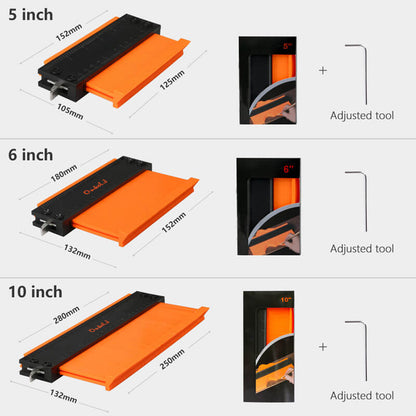 Linjal för oregelbunden mätning av krökning