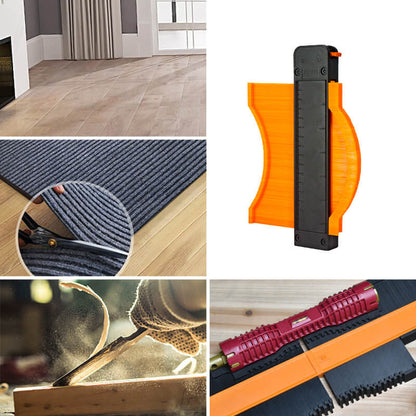 Linjal för oregelbunden mätning av krökning