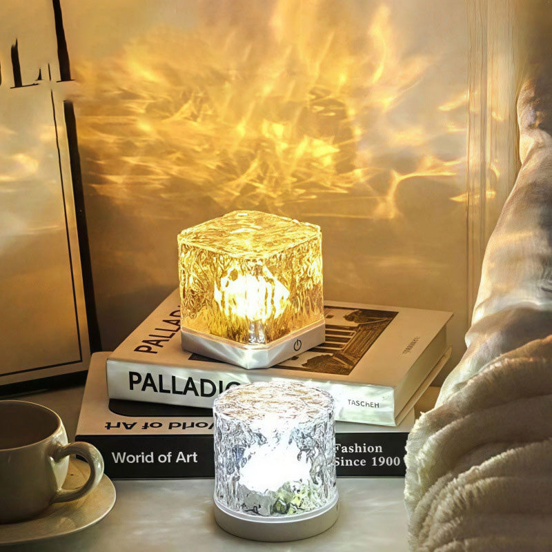 🏆50 % RABATT!!🔥Dynamisk vattenrippelprojektorlampa
