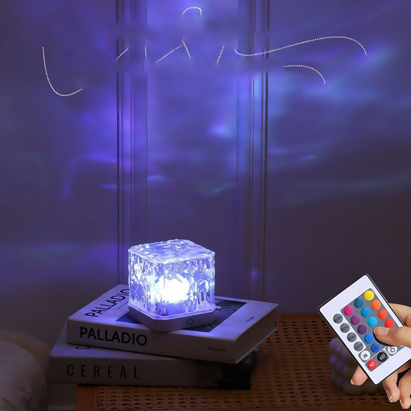🏆50 % RABATT!!🔥Dynamisk vattenrippelprojektorlampa