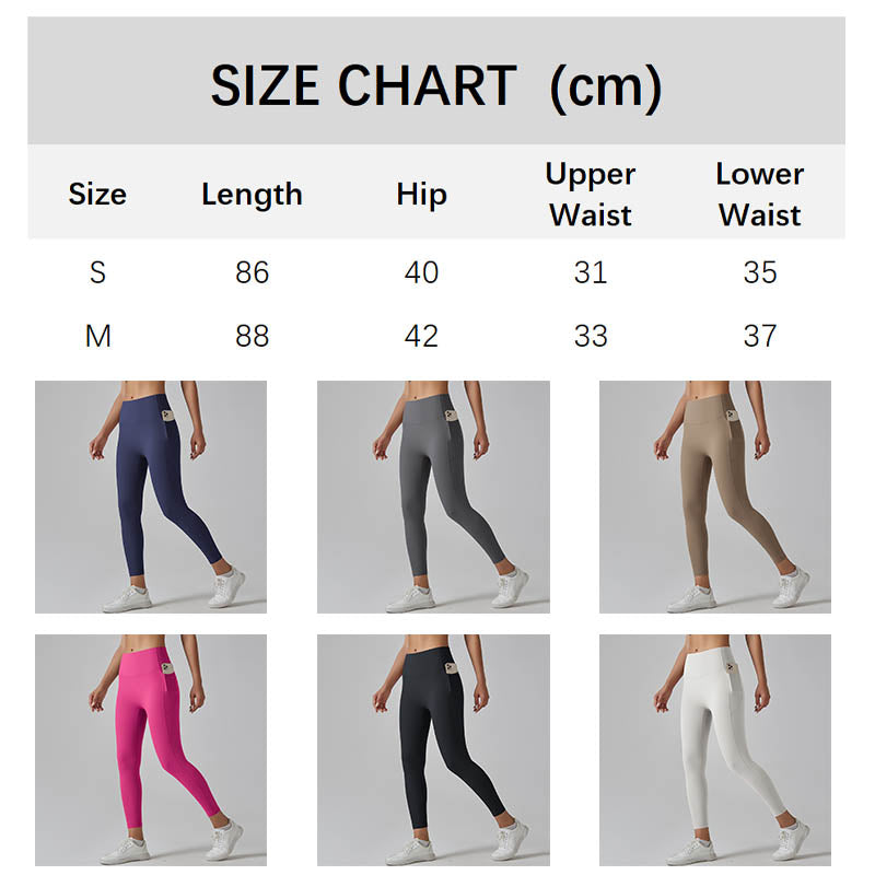 🔥2026 Hetaste Säljen🔥 Damliga Höghälsade Yogaleggings i Sömlöst Material – Snabbtorkande