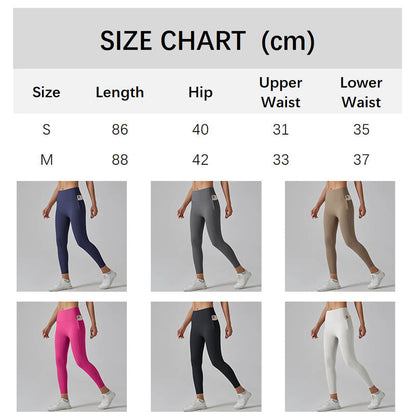 🔥2026 Hetaste Säljen🔥 Damliga Höghälsade Yogaleggings i Sömlöst Material – Snabbtorkande