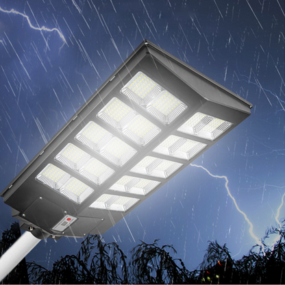 🔥Smart Solcellsdriven Gatulampa - Rörelsesensor, Fjärrkontroll