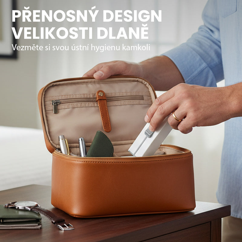 Engångsflosspinnar Bärbar automatisk flossdispenser