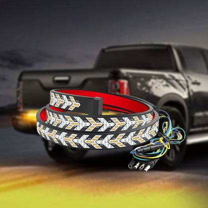 🎉SISTA DAGEN 50 % RABATT🔥Varningssignal för höstkörning, 48-tums LED-ljusslinga för bil, LED-lampor för bil, dekorativa lampor för bil🚗