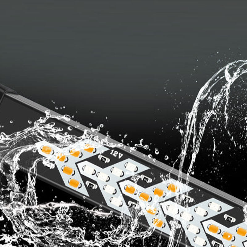 🎉SISTA DAGEN 50 % RABATT🔥Varningssignal för höstkörning, 48-tums LED-ljusslinga för bil, LED-lampor för bil, dekorativa lampor för bil🚗