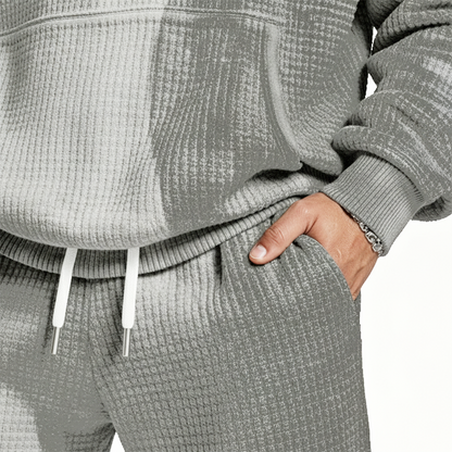 ✈Fri frakt Herrens✨Begränsad tid – 50% rabatt⏰ Kapuzenpullover & Sweatpants Set