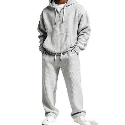 ✈Fri frakt Herrens✨Begränsad tid – 50% rabatt⏰ Kapuzenpullover & Sweatpants Set
