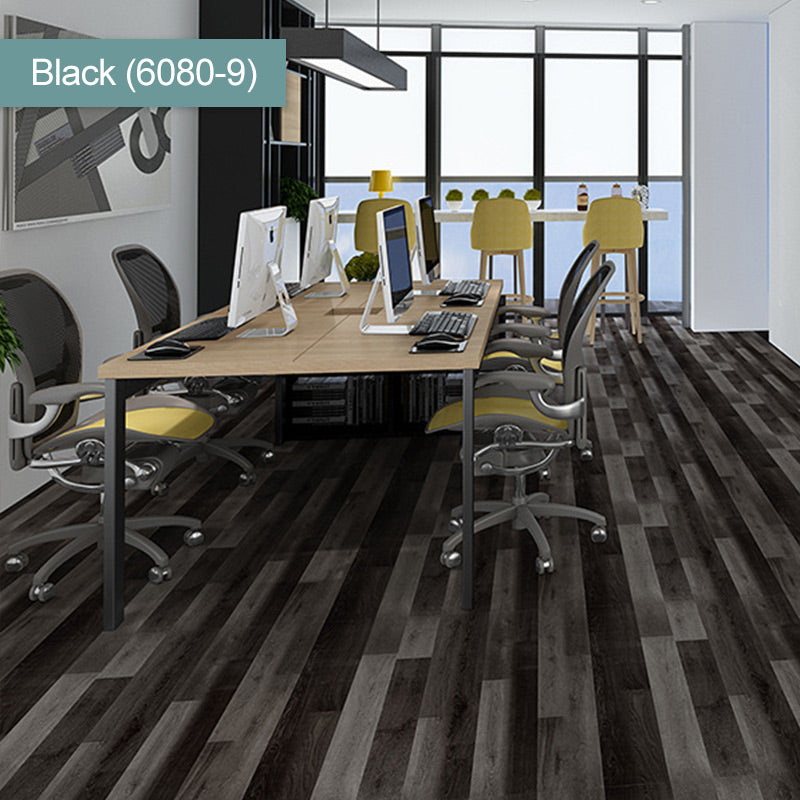 Golvplattor med trästruktur, självhäftande – 5-pack