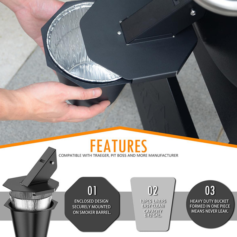 Smoker Drip Pan – uppgraderad fettbehållare för rökugnar