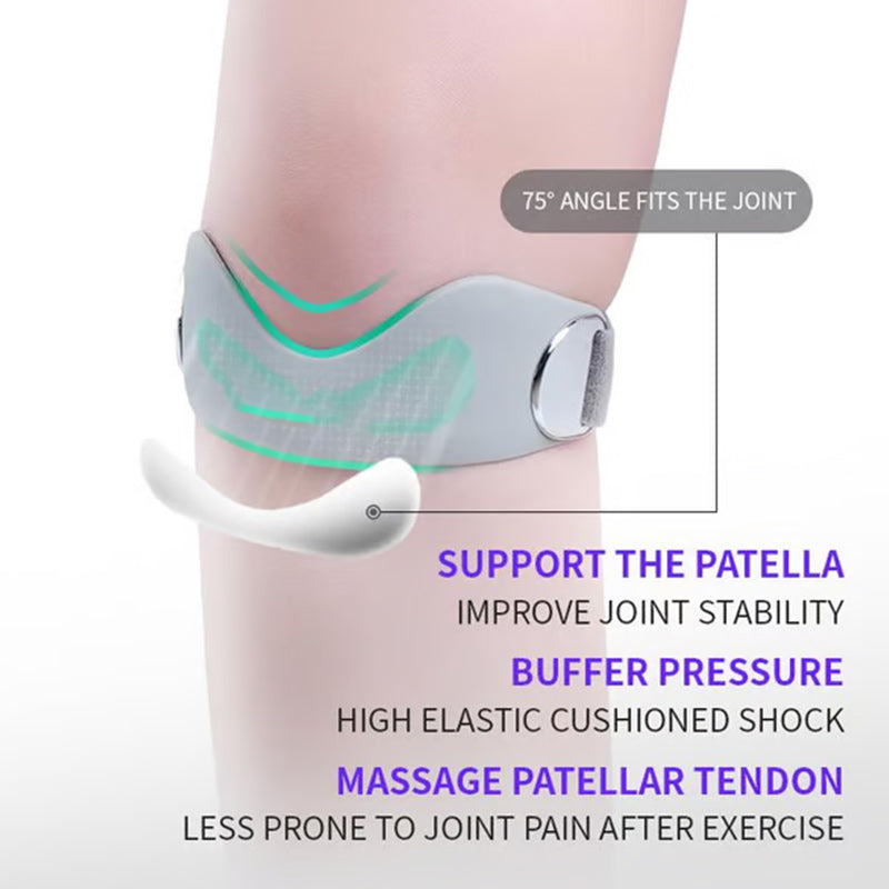 🔥⏰ Julens specialerbjudanden 🔥Silikonpatellaknäband för lindring av knäsmärta