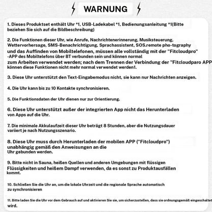 1,52'' HD-smartklocka för män – telefonsamtal och musikstyrning – flera sportlägen – vattentät enligt IP68 – lång batteritid – fitnessklocka för Android och iPhone
