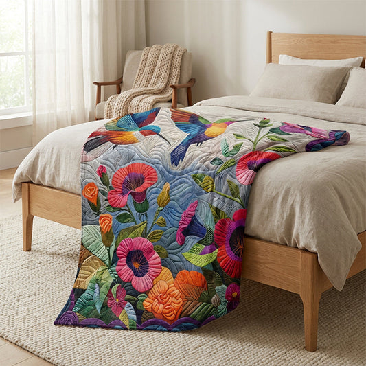 🌸 Mysighem i ett enda drag – flanellduk med levande blommönster! ✨