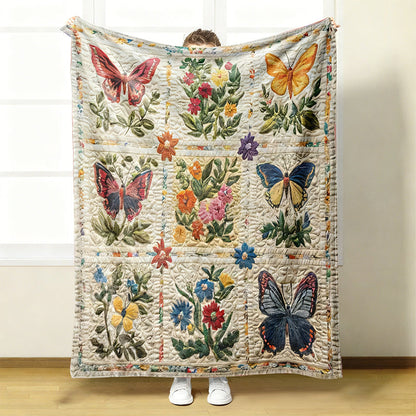 🌸 Mysighem i ett enda drag – flanellduk med levande blommönster! ✨
