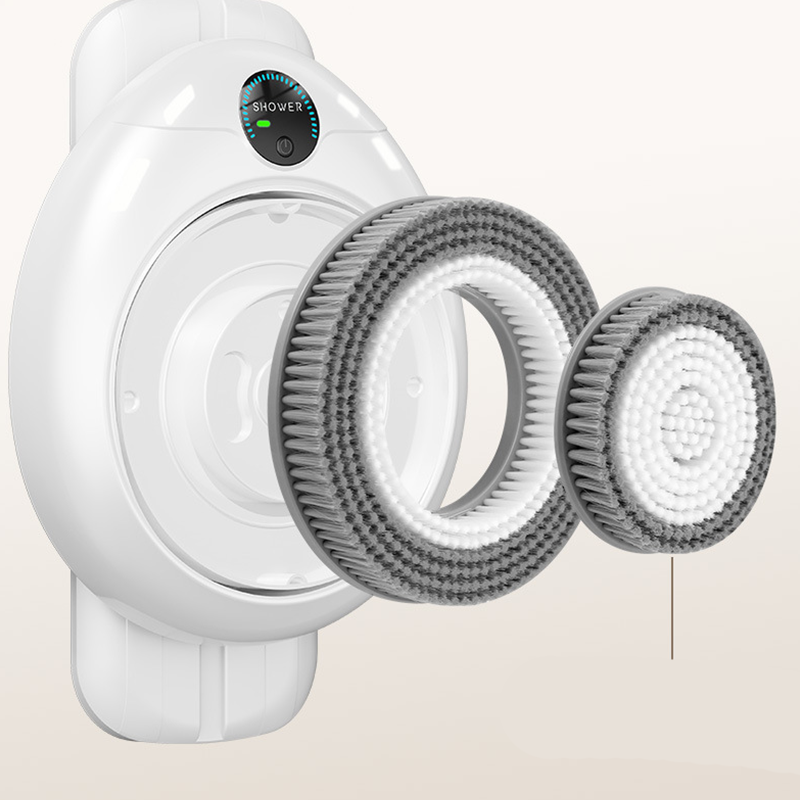 🚿 🧖 Väggmonterad Elektrisk Ryggskrubb – 3D-Massage, Vandrat & Vattentät Design ⚡