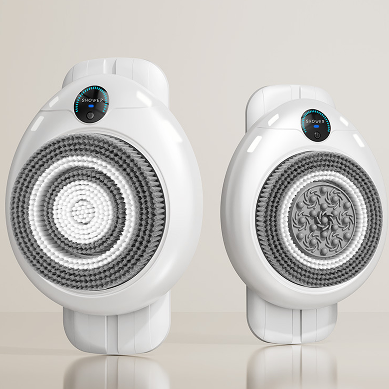 🚿 🧖 Väggmonterad Elektrisk Ryggskrubb – 3D-Massage, Vandrat & Vattentät Design ⚡