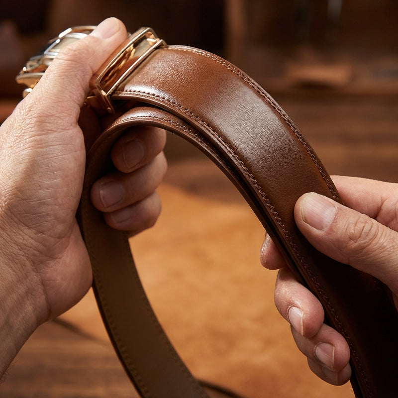 🧳 50% RABATT! 👔 Ratchetbälte för Män – Inställningsbar, Tålig & Passar för Klädsel & Fritid 🛠️