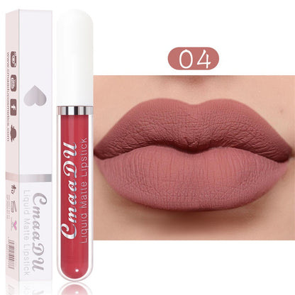 💄  50% rabatt!   ✨ Matt vattentät flytande läppstift – 18 färger, hållbar, sammetslät för ett perfekt utseende 👄