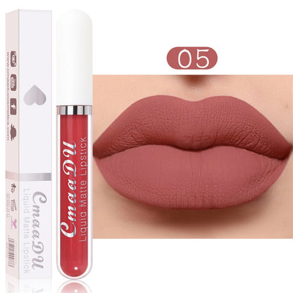 💄  50% rabatt!   ✨ Matt vattentät flytande läppstift – 18 färger, hållbar, sammetslät för ett perfekt utseende 👄