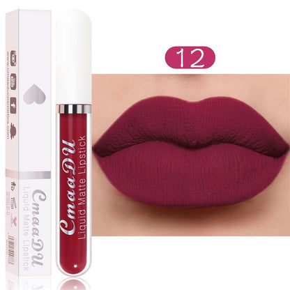 💄  50% rabatt!   ✨ Matt vattentät flytande läppstift – 18 färger, hållbar, sammetslät för ett perfekt utseende 👄