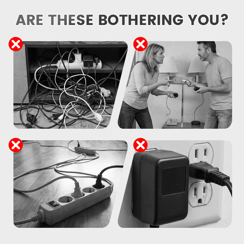 🔌 50% RABATT! ⚡ Smart Grenuttag med USB – Överbelastningsskydd, USB-C Laddning & Barnsäker Skydd 🔒