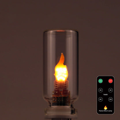 USB-lampa med realistisk flamma