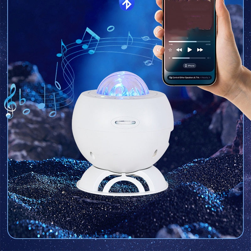 🔥Aurora Star-projektor med Bluetooth-högtalare