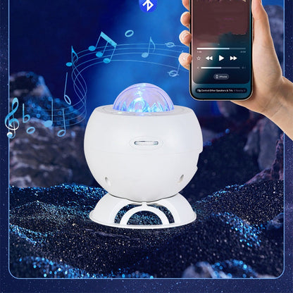 🔥Aurora Star-projektor med Bluetooth-högtalare