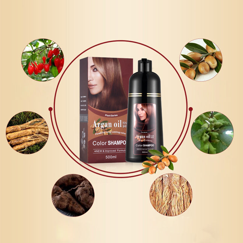 2-i-1 Långvarig Hårfärg & Schampo