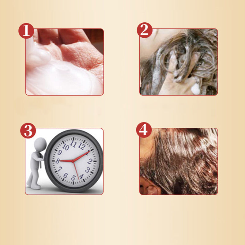 2-i-1 Långvarig Hårfärg & Schampo