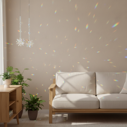 💖Den mest romantiska gåvan·Sunshine Rainbow Catcher🌈 Kristallhänge💎 Fånga bländande solljus och romantik💕 för den du älskar mest