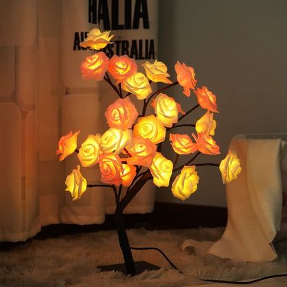🔥🎁Nyhet 50 % RABATT🔥🌹Den perfekta presenten🎁Forever Rose Tree Lamp