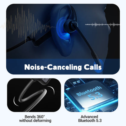 🎁Het försäljningskampanj 50 % RABATT🔥 Trådlöst Bluetooth-headset med mikrofon och öppen luftledning🎧