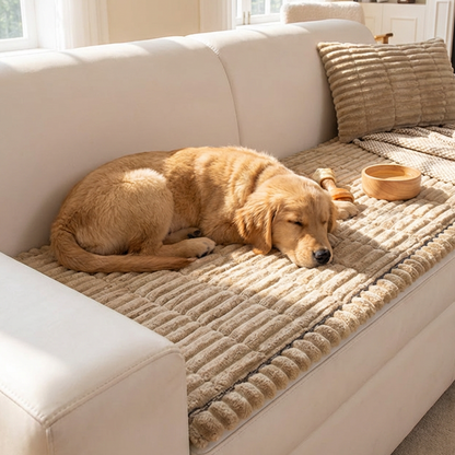 🛋️ 60% RABATT! 🛡️ Quiltad Soffdyna – Halkfri, Manchester-Tyg & Lätt att Rengöra ✨