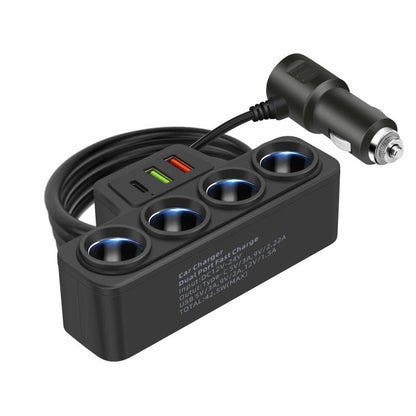 🔥Heta erbjudanden – 7-i-1 cigarettändaradapter – 120 W effekt!⚡