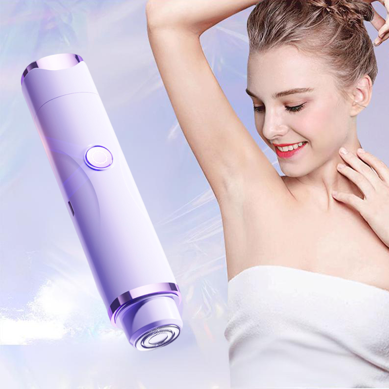 💜 50% RABATT! 🪒 Elektrisk Kroppstrimmer – Vattentät, Dubbla Huvuden & Extra Skonsam för Känslig Hud ✨