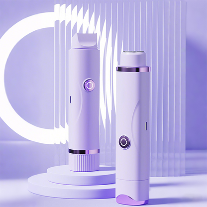 💜 50% RABATT! 🪒 Elektrisk Kroppstrimmer – Vattentät, Dubbla Huvuden & Extra Skonsam för Känslig Hud ✨