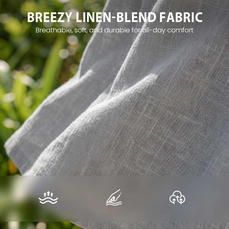 🔈🔈TIDSBEGRÄNSAT ERBJUDANDE - 60% RABATT🔥Herrset med huva, lös topp och byxor, 2-delat