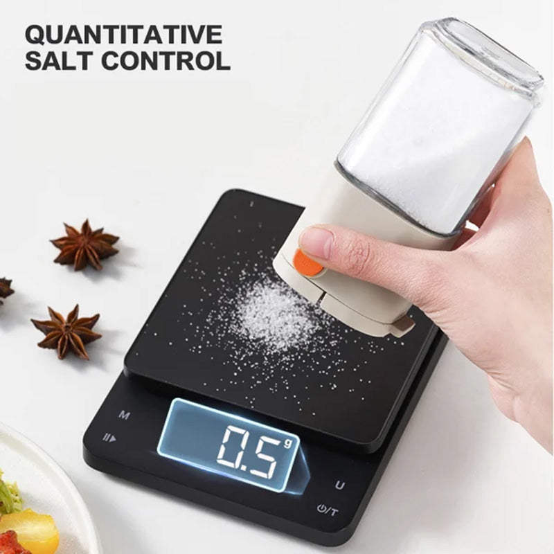 🔥 Multifunktionell Precise Kvantitativ Salt & Kryddor Dispense